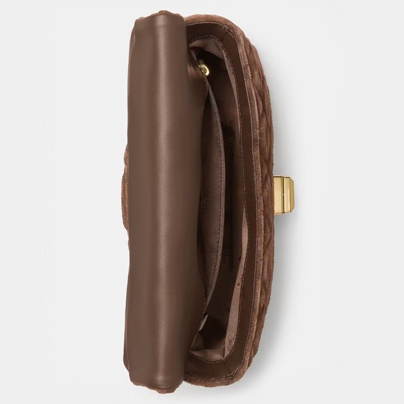 Kate Spade Brown Quilted Crossbody Bag - Picture 4 of 8